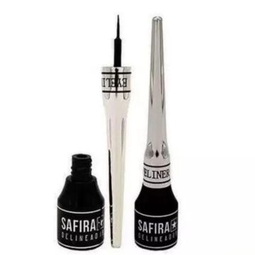 (NV) (5,18) DELINEADOR LIQUIDO LINHA BASIC SUPER BLACK - SAFIRA
