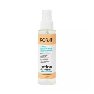 TONICO ADSTRINGENTE PRE E POS MAKE 120ML PORAN