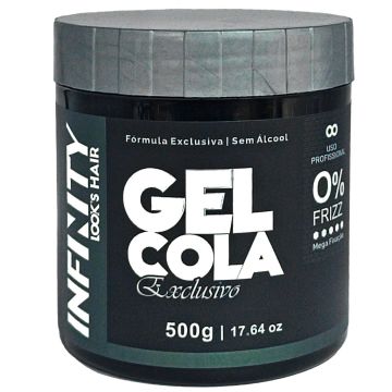 GEL COLA LOOKS HAIR 500G EXCLUSIVO - INFINITY