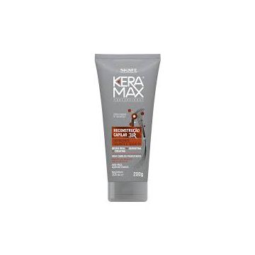 (18.38) DEFRIZANTE KERAMAX LEAVE IN SELANTE RECONSTRUCAO CAPILAR 200G - SKAFE 2025-0