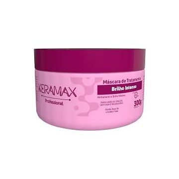 (21.14) MASCARA DE TRATAMENTO KERAMAX BRILHO INTENSO 300G - SKAFE 2025-0