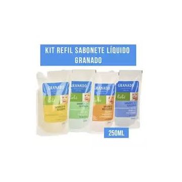 (15.06) GRANADO SABONETE LIQUIDO BEBE REFIL 250ML-0