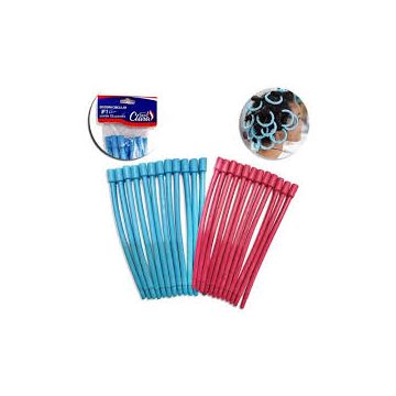 (7.89) MARILU - BIGODIM ESPIRAL CABELO COM 12 UNIDADES