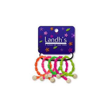 (2.54) ELASTICO KIDS PEROLA COM 6 UNIDADES - LANDHS-0