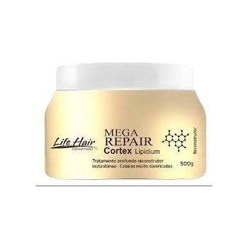 (13.33) MASCARA MEGA REPAIR 500GR - LIFE HAIR-0