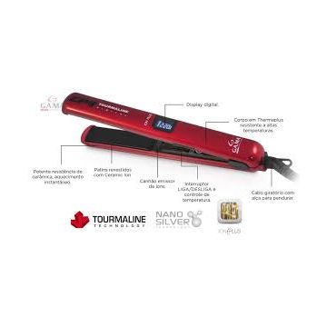 (199.99) PRANCHA GAMA TOUMALINE DIGITAL 450F 230C GAMA-0