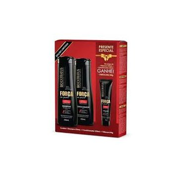 (43.99) KIT ESPECIAL  SH+ COND  TRAT FORCA COM PIMENTA 900G - BIO EXTRATUS-0