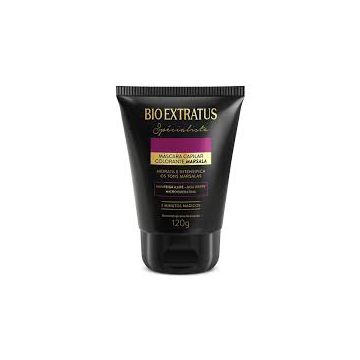 (23.99) MASCARA CAPILAR COR MARSALA 120G - BIO EXTRATUS --0