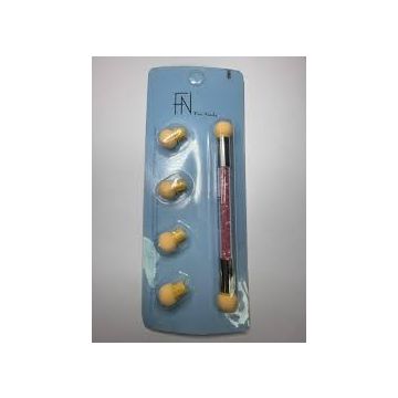 (13.32) KIT PINCEL PARA ESFUMAR FAN NAILS-0