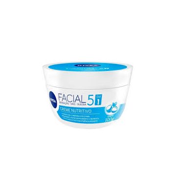 CREME FACIAL 5 EM 1 CREME NUTRITIVO 100G  - NIVEA-0