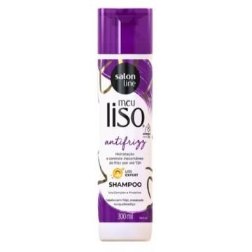 MEU LISO SHAMPOO ANTIFRIZZ 300ML- SALON LINE-0