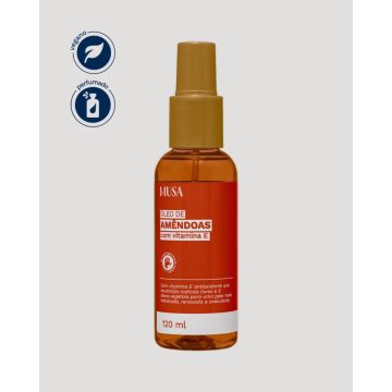 OLEO DE AMENDOAS COM VITAMINA E 120ML - MUSA-0